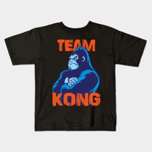 Godzilla vs Kong - Official Team Kong Neon Kids T-Shirt